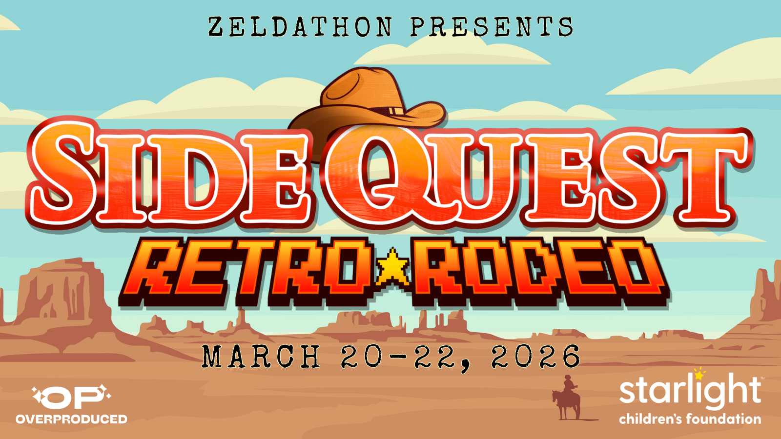 SideQuest: Retro Rodeo Logo